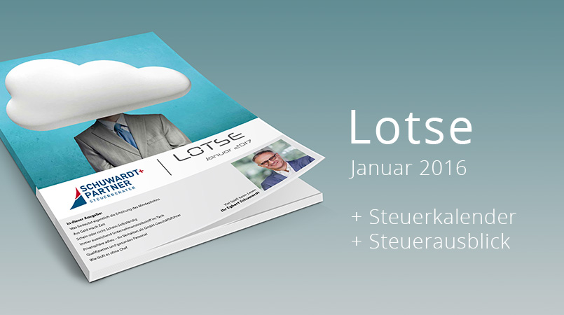 LOTSE 1/2017 + Steuerausblick + Kalender