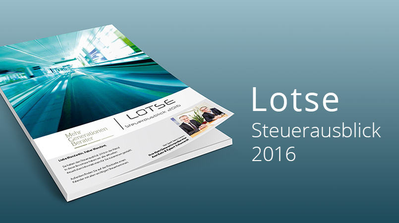 Lotse – Steuerausblick 2016